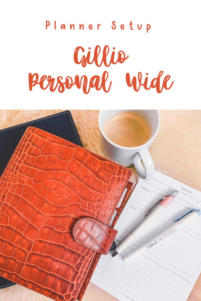 Gillio Personal Wide Rings Planner