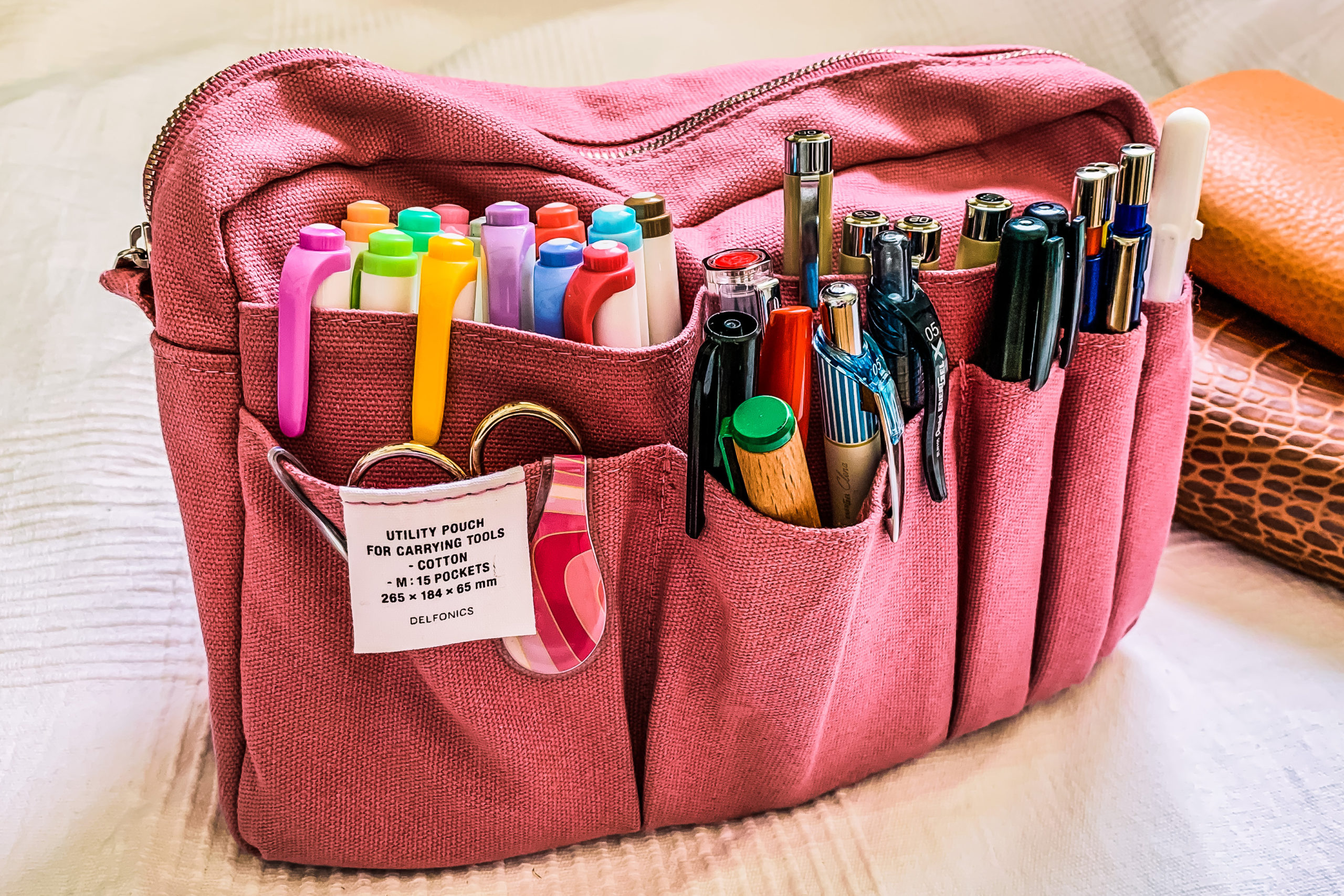 planner accessories travel bag