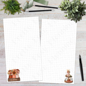 Fall grid notes personal size