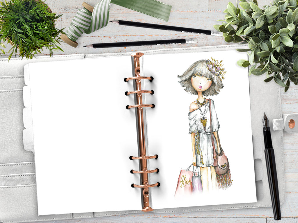 Shopping Girl Dashboard | A5