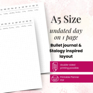 A5 DO1P BUJO Insert