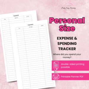Personal Size Budget Tracker