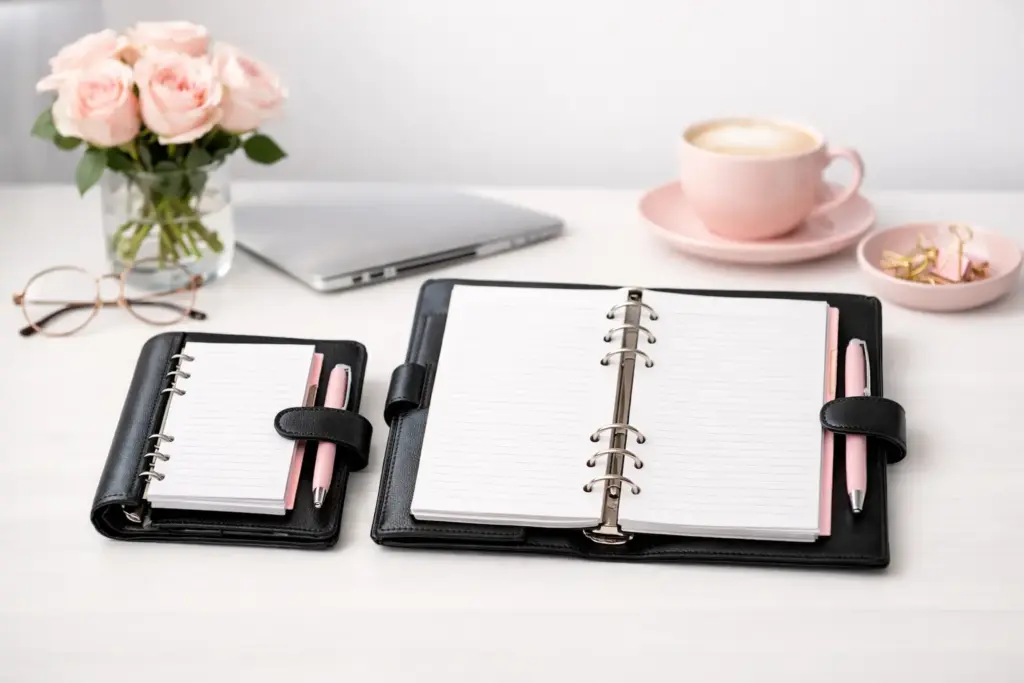 Filofax Personal vs A5: Which Size Fits?