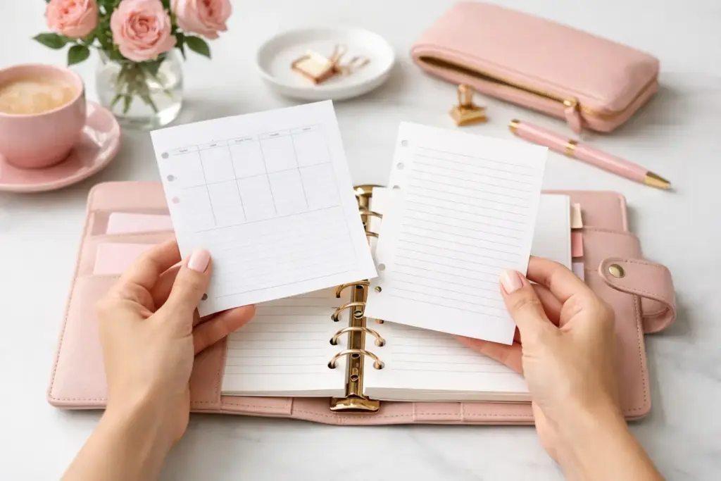 How to Choose Planner Inserts That Fit