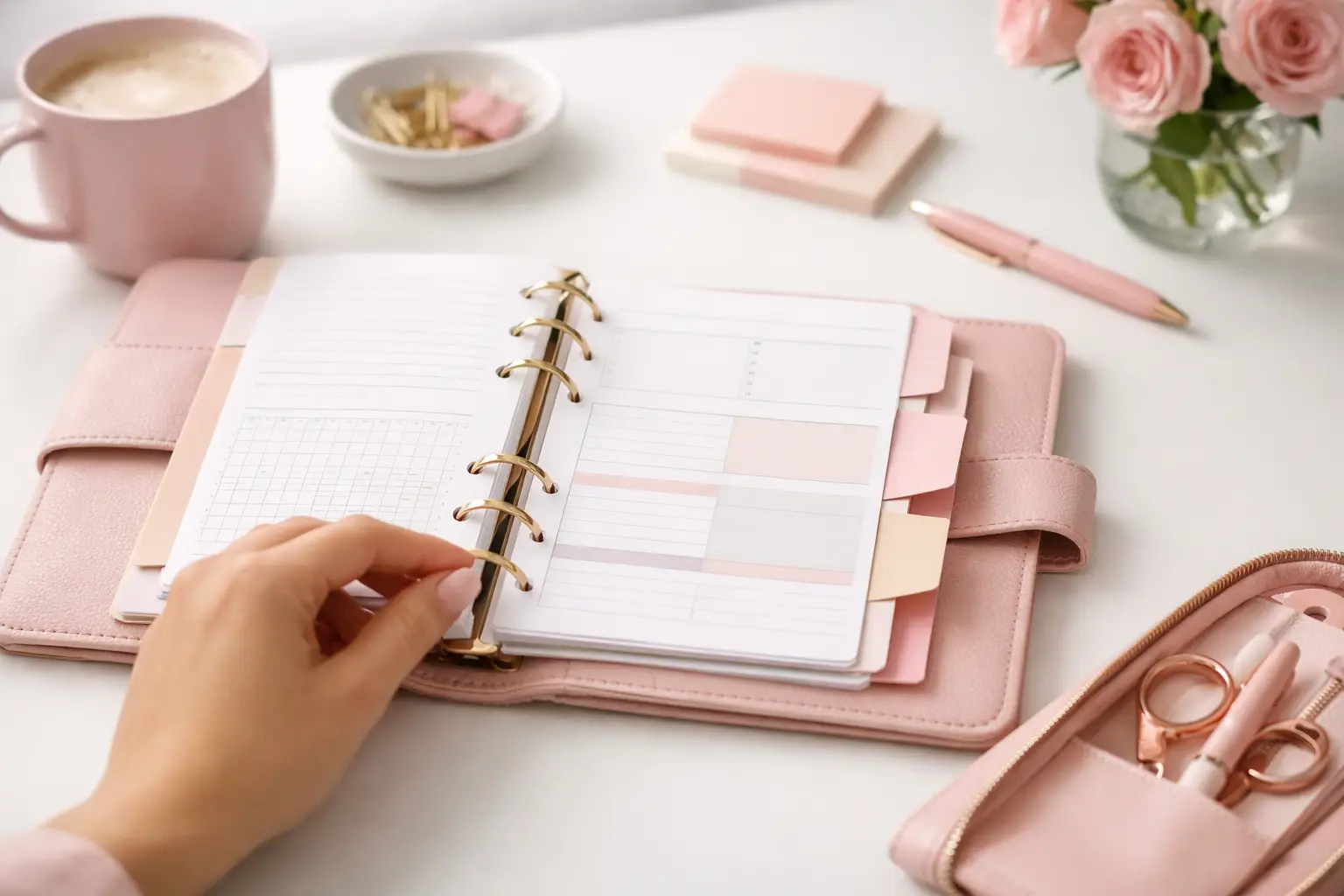 How to Organize Planner Sections That Work